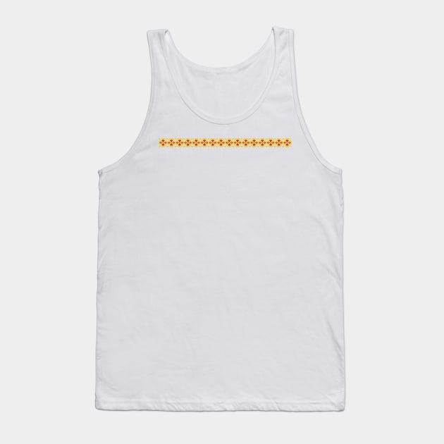 Romanian traditional motif Tank Top by NxtArt